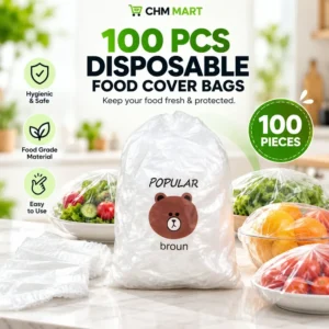 100 Pcs Disposable Food Cover Bags — CHM MART