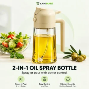 2-in-1 Oil Spray Bottle & Dispenser — CHM MART