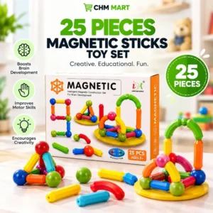 25-Piece Magnetic Sticks Toy Set — CHM MART