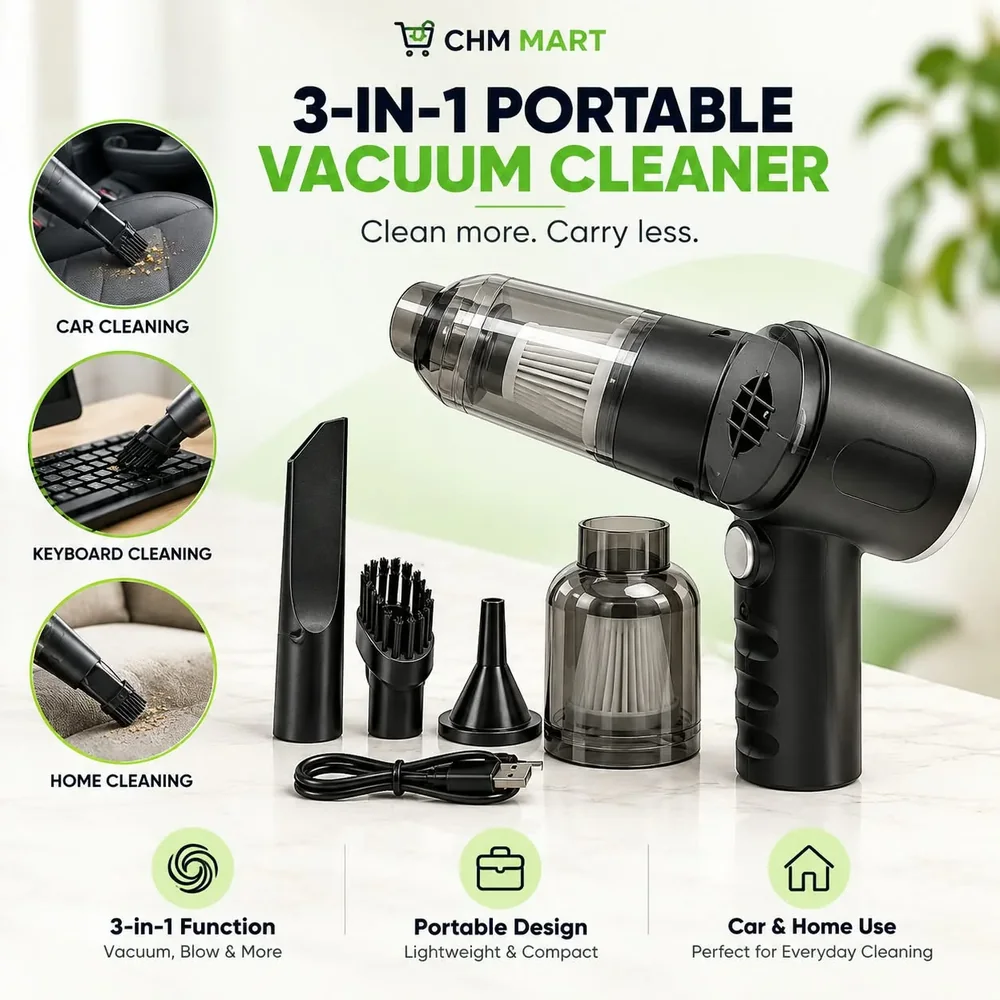 3-in-1 Portable Vacuum Cleaner — CHM MART