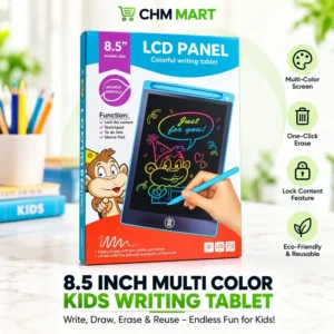 8.5 Inch Multi Color Kids Writing Tablet — CHM MART