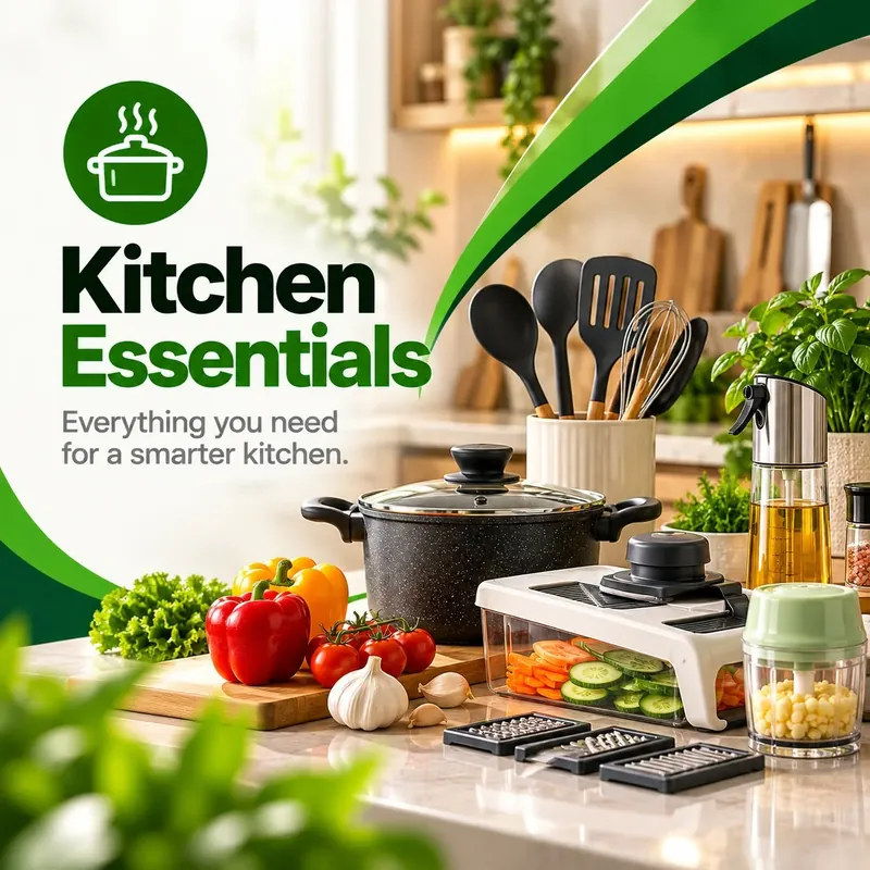 Kitchen Essentials — tools for a smarter kitchen